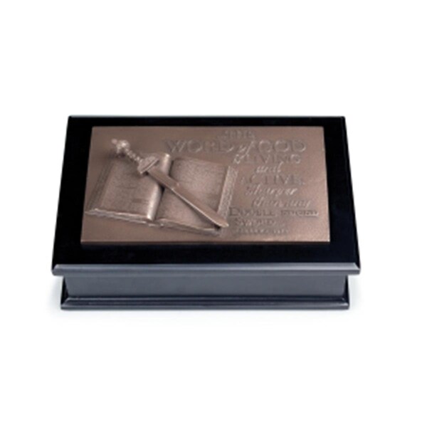 Manmade 0 Sculpture-Moments Of Faith - Word Of God Box - No. 23002 MA2755703 - main